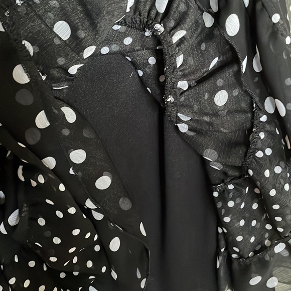 Sleeveless Polka dot dress - Picture 5 of 5